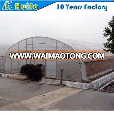 100x8m Agricultural used Plastic film Tunnel Greenhouse for Sale