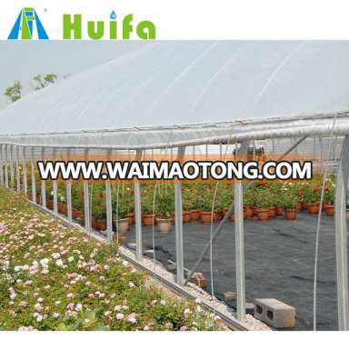 China low cost vegetable tunnel greenhouse